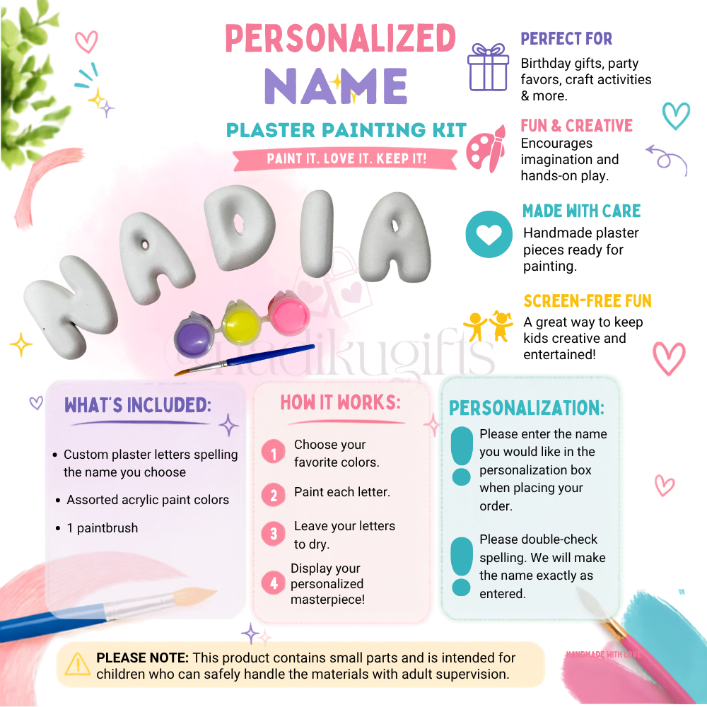 Paint Your Own Name (Small)