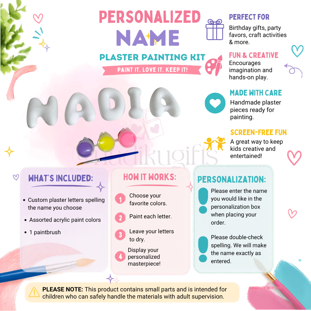 Paint Your Own Name (BIG)